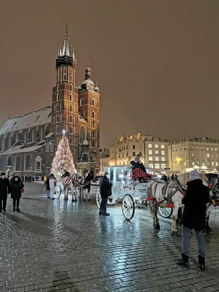 Kerstmarkt Krakau