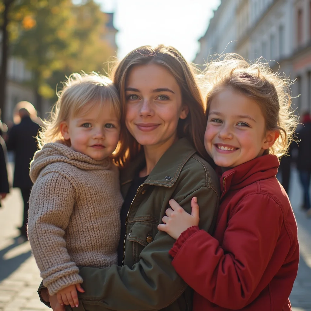 Krakau met de familie