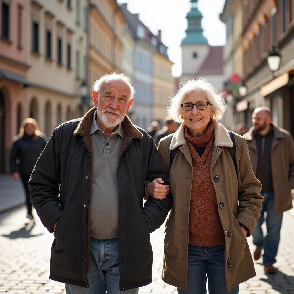 Senioren in Krakau