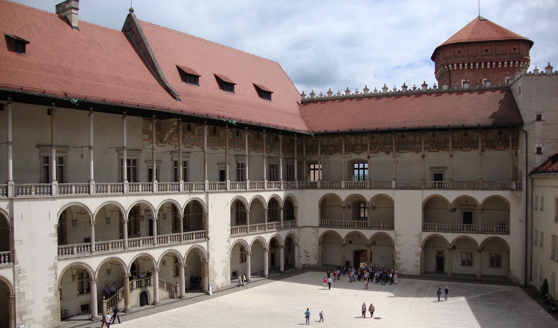 Binnenplein Wawel